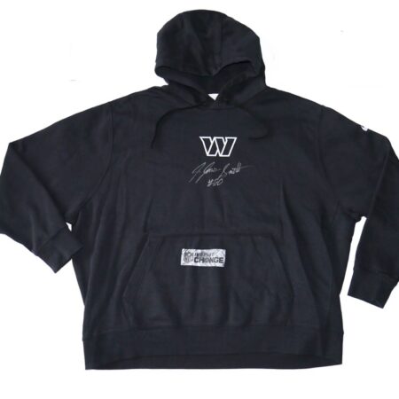 Jaryd Jones-Smith Player Issued & Signed Official Washington Commanders INSPIRE CHANGE #60 Nike 3XL Pullover Hoodie