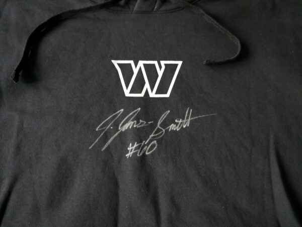 Jaryd Jones-Smith Player Issued & Signed Official Washington Commanders INSPIRE CHANGE #60 Nike 3XL Pullover Hoodie