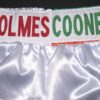 Larry Holmes & Gerry Cooney Autographed Custom Boxing Trunks - JSA Witnessed COA