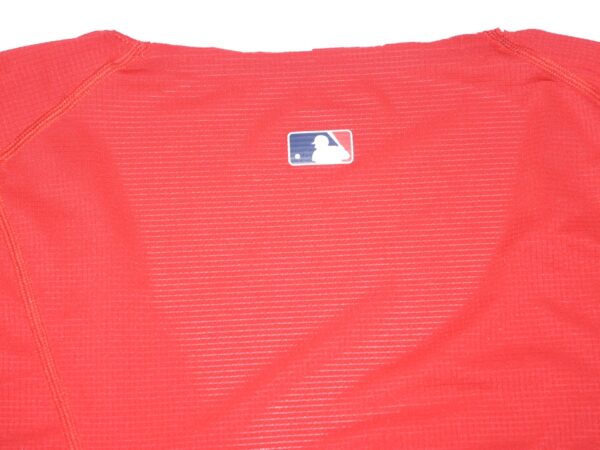 Logan O'Hoppe 2023 Game Worn & Signed Official Los Angeles Angels 14 O'HOPPE Nike Dri-Fit XL Shirt1