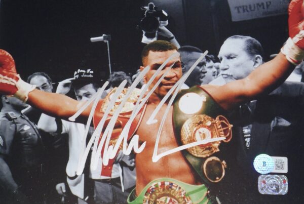 Mike Tyson Signed Autographed World Boxing Heavyweight Champion 8 x 10 - Tyson Hologram