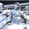 New York Mets Dwight Gooden Darryl Strawberry & Boxing Hall of Famer Mike Tyson Signed 11x14 Black & White Photo - JSA
