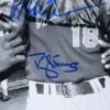 New York Mets Dwight Gooden Darryl Strawberry & Boxing Hall of Famer Mike Tyson Signed 11x14 Black & White Photo - JSA