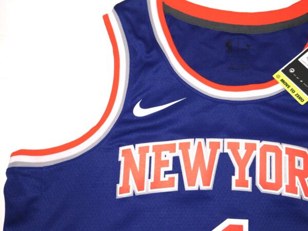 Obi Toppin Signed and Inscribed "Hometown Kid" New York Knicks Swingman Nike Jersey