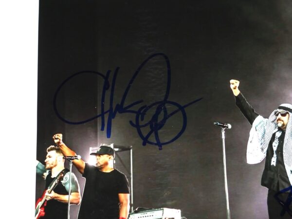 Prophets of Rage Chuck D, B-Real and Tom Morello Signed Autographed 8 x 10 Photo - JSA