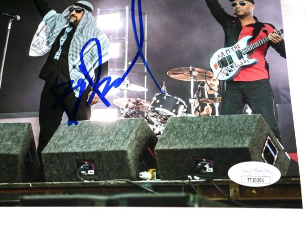 Prophets of Rage Chuck D, B-Real and Tom Morello Signed Autographed 8 x 10 Photo - JSA