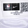 Stuart Fairchild 2023 Cincinnati Reds Game Worn & Signed White Nike Pants