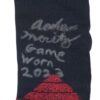 Andrew Moritz 2023 Mississippi Braves Game Worn & Signed 'MORITZ Official Stance Socks