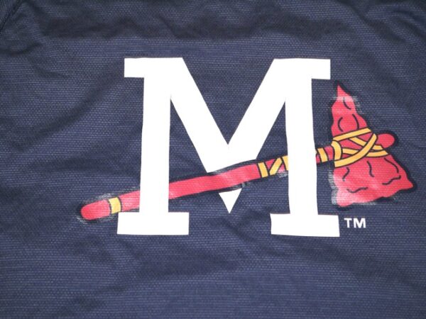 Andrew Moritz 2023 Player Issued & Signed Official Mississippi Braves #30 EvoShield Shirt - Worn for Batting Practice!