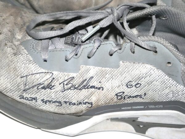 Drake Baldwin 2024 Atlanta Braves Training Worn & Signed Mizuno TS-01 Shoes - Worn in Spring Training!