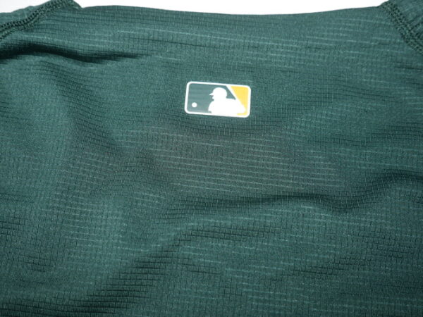 Drew Lugbauer 2024 Spring Training Worn & Signed Official Oakland Athletics Long Sleeve Nike Dri-Fit XL Shirt