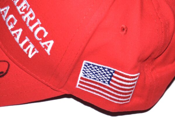 Navy Seal Robert O'Neill Signed Donald Trump Make America Great Again Hat with "Never Quit! Inscription - Killed Osama bin Laden!