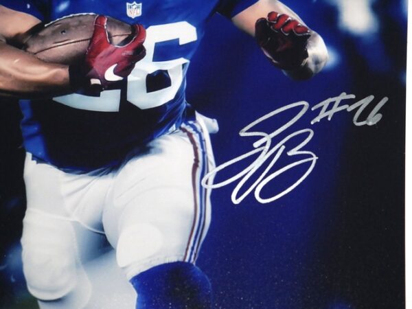 Saquon Barkley Signed Autographed New York Giants Color Action 8 x 10 Photo - JSA