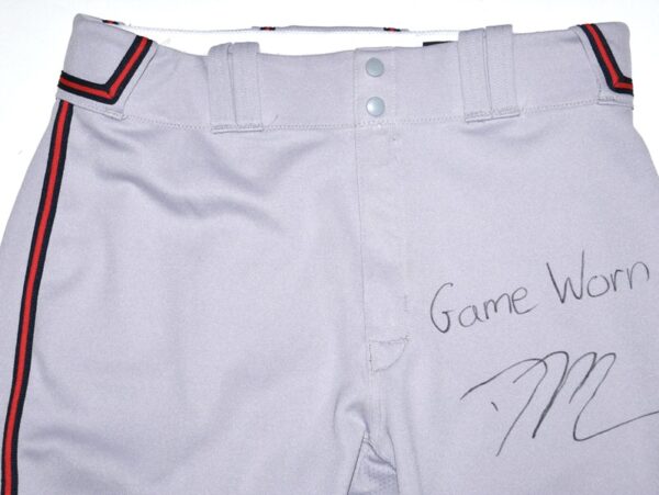 David McCabe 2023 Game Worn & Signed Official Rome Braves Nike Pants - One of Atlanta Braves Top Prospects!