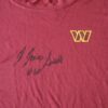 Jaryd Jones-Smith 2023 Player Issued & Signed Official Washington Commanders #60 Nike Dri-Fit 3XL Shirt