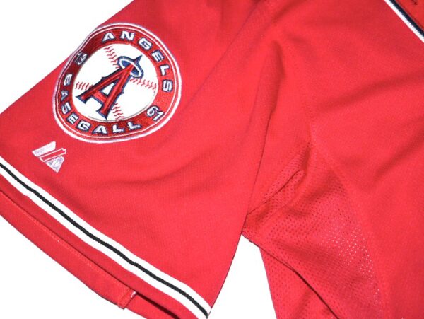 Jered Weaver Signed Los Angeles Angels 2010 All-Star Game Majestic Jersey - Hand Painted by William Zavala!