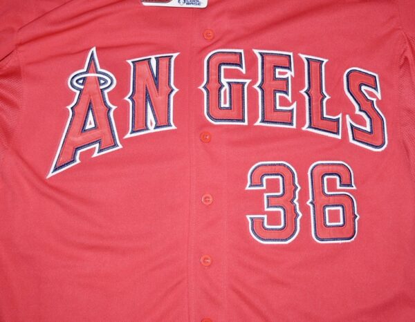 Jered Weaver Signed Los Angeles Angels 2010 All-Star Game Majestic Jersey - Hand Painted by William Zavala!