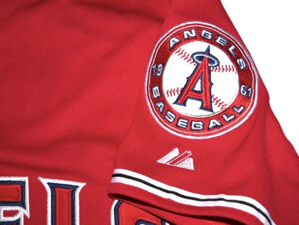 Jered Weaver Signed Los Angeles Angels 2010 All-Star Game Majestic Jersey - Hand Painted by William Zavala!