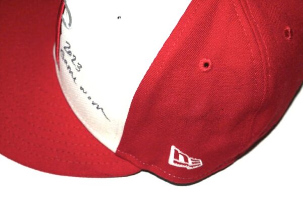 Logan O'Hoppe 2023 Game Worn & Signed Official Los Angeles Angels City Connect 14 O'HOPPE New Era 59FIFTY Hat