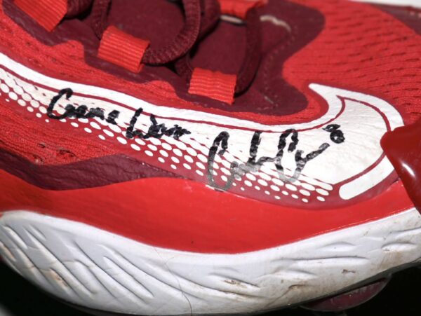 Coleman Crow 2023 Los Angeles Angels #91 Game Worn & Signed Nike React Baseball Cleats