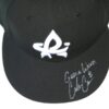 Coleman Crow Game Worn & Signed Official Black Rocket City Trash Pandas Alternate New Era 59FIFTY Hat