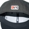 Coleman Crow Game Worn & Signed Official Black Rocket City Trash Pandas Alternate New Era 59FIFTY Hat