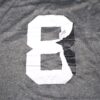 Coleman Crow Player Issued & Signed Official Gray Rocket City Trash Pandas #8 Shirt - Worn for Batting Practice!