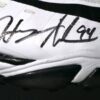 Henry Anderson Carolina Panthers #94 Game Worn & Signed White & Black Nike Vapor Pro Turf Cleats