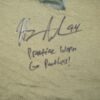Henry Anderson Player Issued & Signed Official Carolina Panthers #94 Salute To Service Nike Hooded Shirt