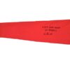 Cade Bunnell 2024 Mississippi Braves Game Worn & Signed Go Braves! Red Arm Sleeve
