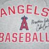 Coleman Crow Practice Worn & Signed Official Los Angeles Angels Fanatics Pullover Hooded Sweatshirt