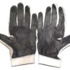Henry Anderson Carolina Panthers Game Worn & Signed White & Gray Nike Alpha Gloves - Good Use!