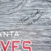 Tanner Gordon Practice Worn & Signed Official Grey Atlanta Braves Baseball Nike XL Shirt1