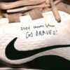 Cade Bunnell 2024 Mississippi Braves Game Worn & Signed Go Braves! Nike Alpha Huarache Baseball Cleats