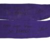 Cade Bunnell 2024 Mississippi Braves Game Worn & Signed Go Braves! Purple Rawlings Baseball Socks