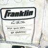 Cade Bunnell 2024 Mississippi Braves Game Worn & Signed Go Braves! White & Grey Franklin Batting Gloves