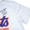 Coleman Crow 2023 Practice Worn & Signed LFGM! Official New York Mets Strength and Conditioning Shirt