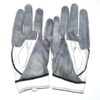 Henry Anderson Carolina Panthers Game Worn & Signed White & Gray Nike Gloves