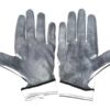 Henry Anderson Carolina Panthers Game Worn & Signed White & Gray Nike Gloves