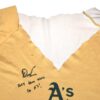 Drew Lugbauer 2024 Game Worn & Signed Official Oakland Athletics Cut-Off Shirt