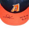 Drew Lugbauer Team Issued & Signed Official Las Vegas Aviators #17 Batting Practice New Era On-Field 59FIFTY Fitted Hat