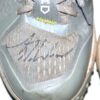 Luke Waddell 2024 Gwinnett Stripers Training Worn & Signed Grey & White Under Armour Shoes