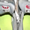 Luke Waddell 2024 Gwinnett Stripers Training Worn & Signed Grey & White Under Armour Shoes