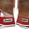 Adam Zebrowski 2024 Rome Emperors Game Worn & Signed Franklin Batting Gloves