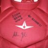 Adam Zebrowski 2024 Rome Emperors Game Worn & Signed Red All-Star System 7 Axis CP50PRO Chest Protector