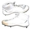 Blake Beers 2024 Las Vegas Aviators Game Worn & Signed White & Silver New Balance FuelCell Baseball Cleats
