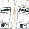 Cade Bunnell 2024 Mississippi Braves Game Worn & Signed White & Grey Franklin Batting Gloves