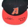 Drew Lugbauer 2024 Batting Practice Worn & Signed Official Las Vegas Aviators #17 New Era On-Field 59FIFTY Fitted Hat