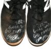 Indigo Diaz 2024 Hudson Valley Renegades Game Worn & Signed Black & White New Balance Baseball Cleats