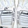 Logan Davidson 2024 Las Vegas Aviators Game Worn & Signed White & Grey Franklin Batting Gloves